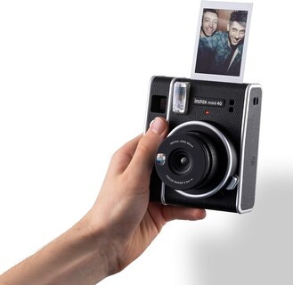 Foto 2 | Foto 2 | Cámara De Película Instantánea Instax Mini 40, Exposición Automática, Negra - Venta Internacional.