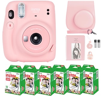 Foto 1 | Foto 1 | Cámara Fujifilm Instax Mini 11 Con Película, 60 Hojas Y Accesorios - Venta Internacional.