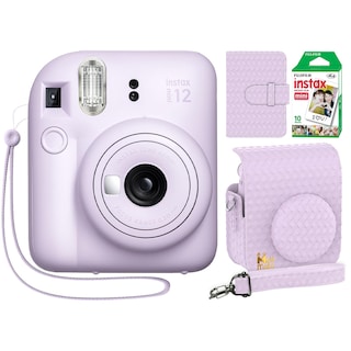 Foto 1 | Foto 1 | Cámara Instantánea Fujifilm Instax Mini 12 Lilac Purple + Bundle - Venta Internacional.