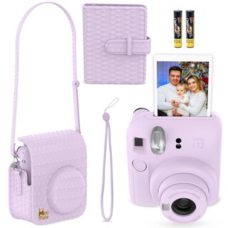 Foto 2 | Foto 2 | Cámara Instantánea Fujifilm Instax Mini 12 Lilac Purple + Bundle - Venta Internacional.