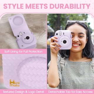 Foto 6 | Foto 6 | Cámara Instantánea Fujifilm Instax Mini 12 Lilac Purple + Bundle - Venta Internacional.