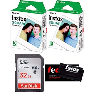 Foto 1 | Foto 1 | Película Fujifilm Instax Square Para Cámaras Sq10 (20 Exposiciones) - Venta Internacional.