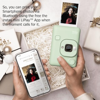 Foto 6 | Foto 6 | Cámara Fujifilm Instax Mini Liplay Hybrid Con 20 Hojas De Película - Venta Internacional.