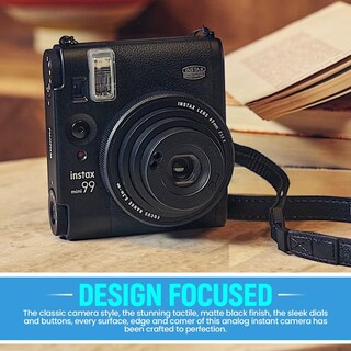 Foto 6 | Foto 6 | Cámara De Cine Fujifilm Instax Mini 99 Negra Con Película De 20 Hojas - Venta Internacional.