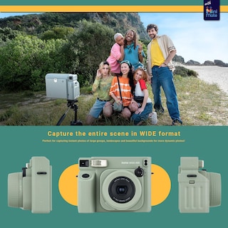 Foto 3 | Foto 3 | Cámara Instantánea Fujifilm Instax Wide 400 Green +bundle - Venta Internacional.
