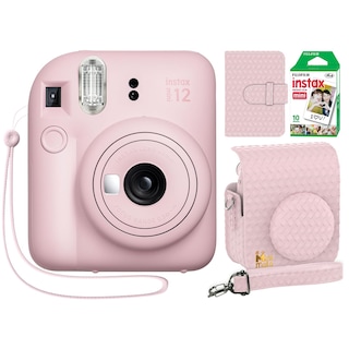 Foto 1 | Foto 1 | Cámara Instantánea Fujifilm Instax Mini 12 Blossom Pink + Bundle - Venta Internacional