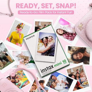 Foto 5 | Foto 5 | Cámara Instantánea Fujifilm Instax Mini 12 Blossom Pink + Bundle - Venta Internacional