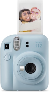 Foto 1 | Foto 1 | Cámara De Película Instantánea Fujifilm Instax Mini 12 - Azul Pastel - Venta Internacional.