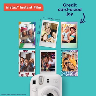 Foto 6 | Foto 6 | Cámara De Película Instantánea Fujifilm Instax Mini 12 - Azul Pastel - Venta Internacional.
