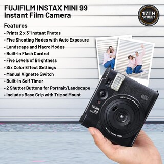 Foto 3 | Foto 3 | Cámara De Película Instantánea Fujifilm Instax Mini 99 Con Funda Y Más - Venta Internacional.
