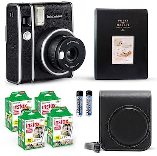 Foto 1 | Foto 1 | Cámara Instantánea Fujifilm Instax Mini 40 Vintage Black - Venta Internacional.