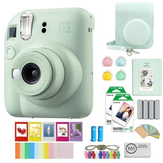 Foto 1 | Foto 1 | Cámara De Película Instantánea Fujifilm Instax Mini 12 Verde Menta - Venta Internacional.