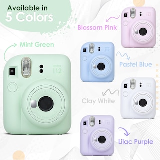 Foto 7 | Foto 7 | Cámara Fujifilm Instax Mini 12 Con Película, 60 Hojas Y Accesorios - Venta Internacional.