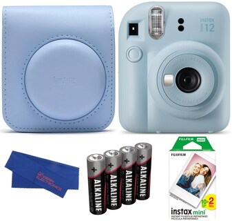 Foto 1 | Foto 1 | Cámara De Película Instantánea Fujifilm Instax Mini 12 Bundle Azul - Venta Internacional.