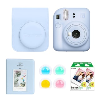 Foto 1 | Foto 1 | Cámara De Película Instantánea Fujifilm Instax Mini 12 Azul Pastel - Venta Internacional.