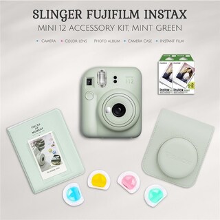 Foto 2 | Foto 2 | Cámara De Película Instantánea Fujifilm Instax Mini 12 Verde Menta - Venta Internacional.