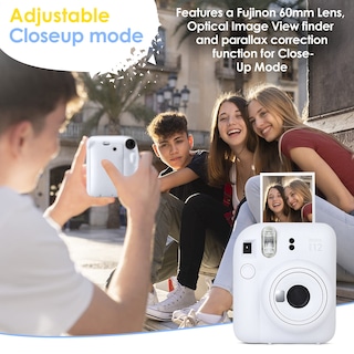 Foto 5 | Foto 5 | Cámara Fujifilm Instax Mini 12 Con Película, 60 Hojas Y Accesorios - Venta Internacional.