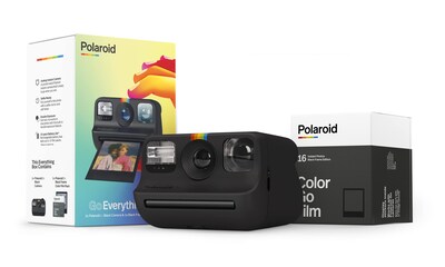 Foto 1 | Foto 1 | Cámara Polaroid Go Everything Box Negra Con Película Para 16 Fotos - Venta Internacional.