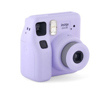 Foto 1 | Foto 1 | Cámara Fujifilm Instax Mini Se Con Funda Álbum Película Y Pegatinas - Venta Internacional.