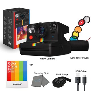 Foto 2 | Foto 2 | Cámara Instantánea Polaroid Now+ Gen 2 Negra Con 5 Filtros De Lente - Venta Internacional.