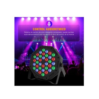 Foto 2 | Foto 2 | Cañón De Leds Para Audio Rítmico 36x1 Multicolor