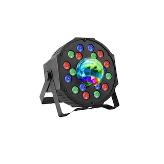 Foto 1 | Foto 1 | Cañón De Leds Rgb 18x1 Audiorítmico Bola Dj Multicolor