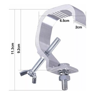 Foto 4 | Foto 4 | 4 Piezas Clamps Kit Gancho Para Luces Aluminio De Escenario