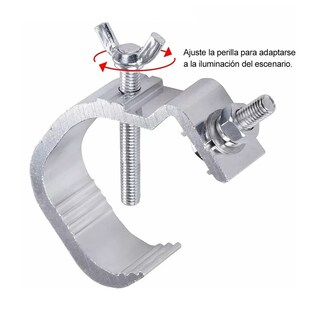 Foto 5 | Foto 5 | 4 Piezas Clamps Kit Gancho Para Luces Aluminio De Escenario