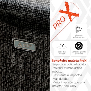 Foto 7 | Foto 7 | Maleta De Viaje Carry On 20 '' Policarbonato Armored Travel Negro - Dark Pro-x