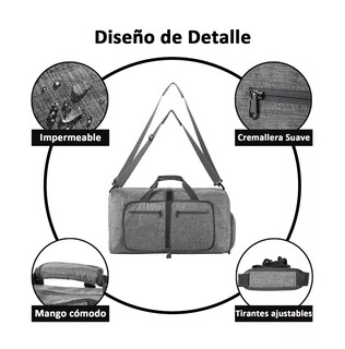 Foto 5 | Foto 5 | Maleta Belug Gris Impermeable
