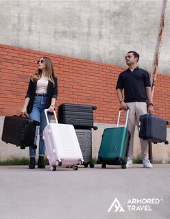 Foto 3 | Foto 3 | Maleta de Viaje 10 KG Carry On 20'' Armored Travel Negro
