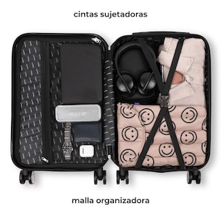 Foto 5 | Foto 5 | Maletas con Ruedas Rumbo color Negro 2 Piezas