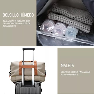 Foto 3 | Foto 3 | Maleta Deportiva Eo Safe Imports Esi10113 color Gris