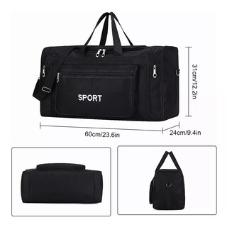 Foto 2 | Foto 2 | Maletas De Mano Hombre Deportiva Para Viaje Mochila De Gym Eo Safe Imports Esi-12033 Negro