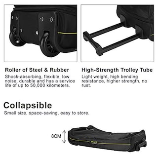 Foto 4 | Foto 4 | Bolsa de Viaje Oiwas Negra 55 Litros con Ruedas 22'' - Venta Internacional