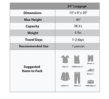 Foto 4 | Foto 4 | Equipaje de Mano Rockland Safari Zebra 20'' - Venta Internacional