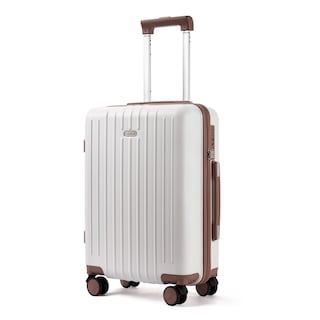 Foto 1 | Foto 1 | Luggage Cluci Carry On Pc De 20 Pulgadas Con Cierre Tsa, Color Beige - Venta Internacional.