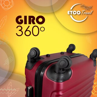 Foto 6 | Foto 6 | Maleta de Viaje Etco Travel con Ruedas 360