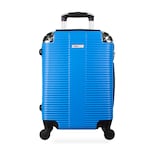 Maleta de Mano Azul Rey con Ruedas Giro 360° de Viaje Avión 18 Pulgadas Carry On Etco Travel