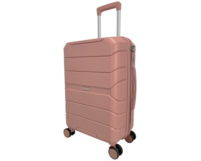 Foto 2 | Foto 2 | Maleta Rígida 20'' Rosa con Ruedas Giratorias y Candado de Combinación