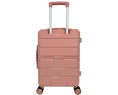 Foto 3 | Foto 3 | Maleta Rígida 20'' Rosa con Ruedas Giratorias y Candado de Combinación