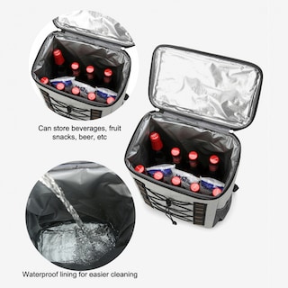 Foto 4 | Foto 4 | Mochila Térmica Cooler Bag Lunch de Tela Oxford Aislante - Venta Internacional