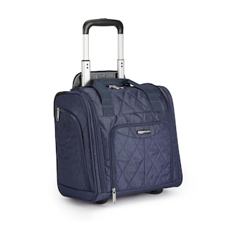 Foto 1 | Foto 1 | Equipaje De Mano Amazon Basics Para Debajo Del Asiento, 14 Pulgadas, Azul Marino - Venta Internacional.
