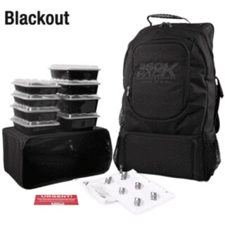 Foto 2 | Foto 2 | Mochila para Alimentos Y Artículos Isolator Fitness Isopack 6 Piezas Negro