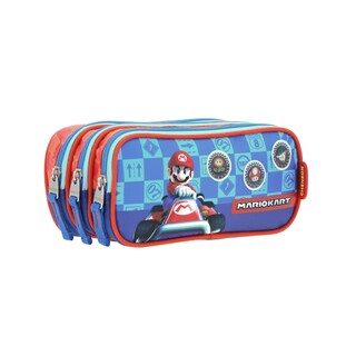 Foto 4 | Foto 4 | Lapicera Estuche Triple Chenson Mario Bros Kart Prais Mb66313-r