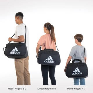 Foto 3 | Foto 3 | Bolsa De Lona Adidas Diablo Small Onix Gris/negro/rojo Solar - Venta Internacional.