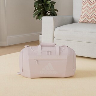 Foto 2 | Foto 2 | Bolsa De Viaje Para Gimnasio Adidas Defender 4.0 Duffel Sandy Rosa/blanco - Venta Internacional.