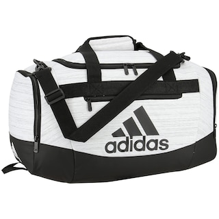 Foto 1 | Foto 1 | Bolsa De Viaje Para Gimnasio Adidas Defender 4.0, Unisex, Pequeña, 38 L, Blanco/negro - Venta Internacional.