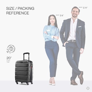 Foto 3 | Foto 3 | Maleta Samsonite Omni Pc Hardside 20 Pulgadas Giratoria Negra - Venta Internacional