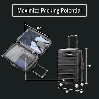 Foto 3 | Foto 3 | Equipaje de Mano Ampliable Samsonite Omni 2 Parte Dura 19 Pulgadas - Venta Internacional